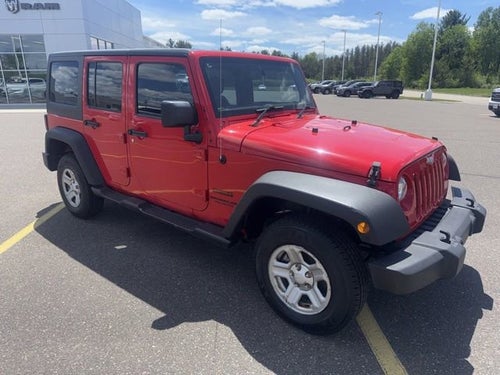 2017 Jeep Wrangler Unlimited Sport RHD