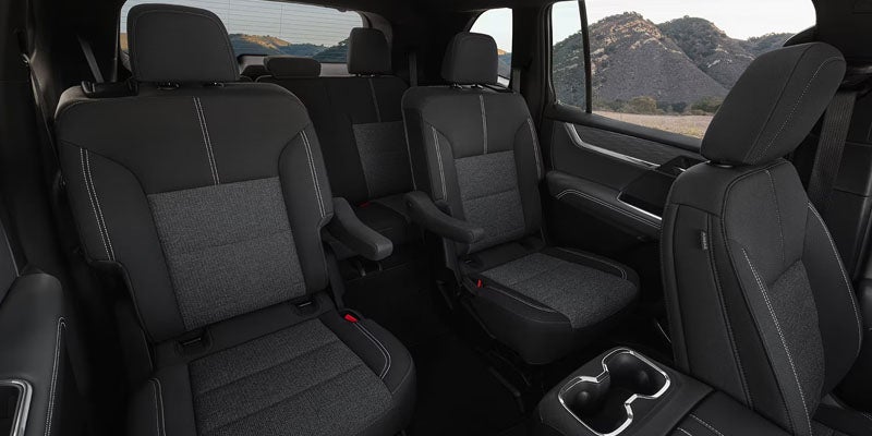 GMC Acadia Seating View