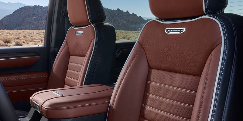 Sierra 2500 HD Comfort Seats