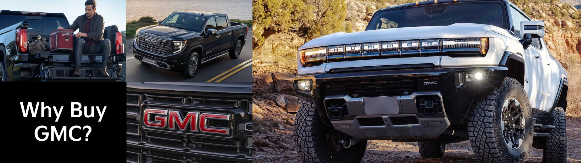 Why Buy GMC? - Vehicle Collage