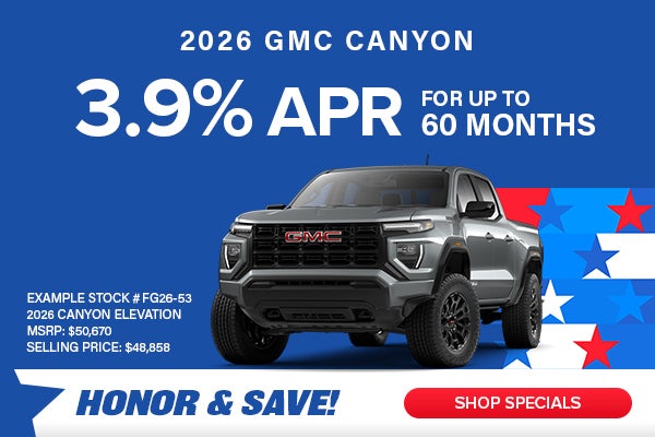 2026 GMC Canyon