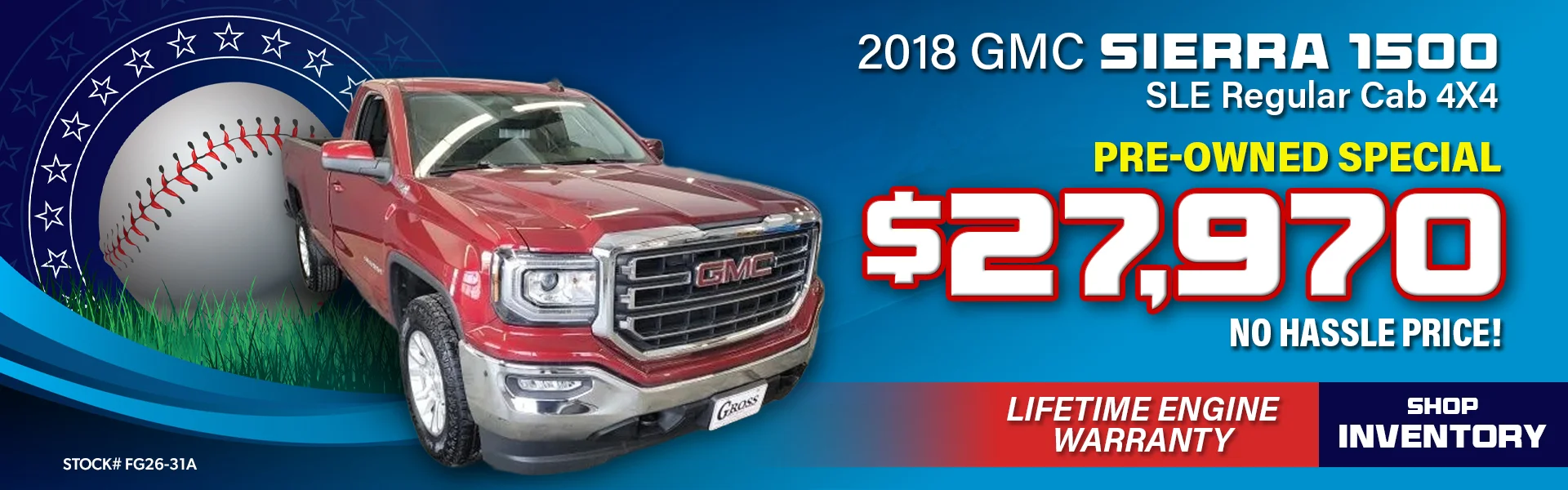 2018 GMC Sierra 1500 SLE